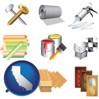 representative building materials - with CA icon