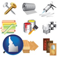 representative building materials - with ID icon