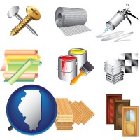 representative building materials - with Illinois icon