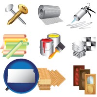 representative building materials - with Kansas icon