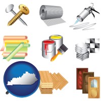 representative building materials - with Kentucky icon
