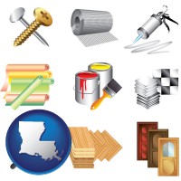 representative building materials - with LA icon