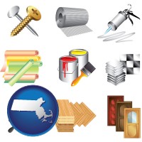 representative building materials - with MA icon