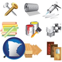 representative building materials - with MN icon