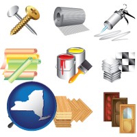 representative building materials - with NY icon