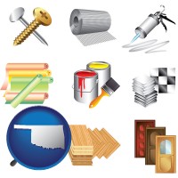 representative building materials - with OK icon