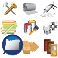 representative building materials - with OR icon
