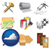 representative building materials - with VA icon