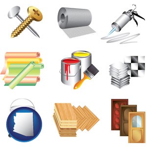 representative building materials - with Arizona icon