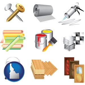 representative building materials - with Idaho icon