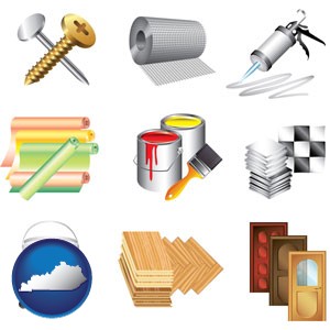 representative building materials - with Kentucky icon