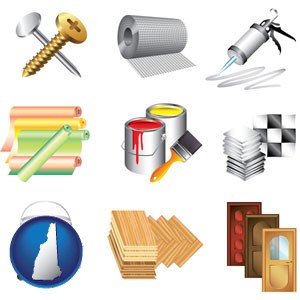 representative building materials - with New Hampshire icon