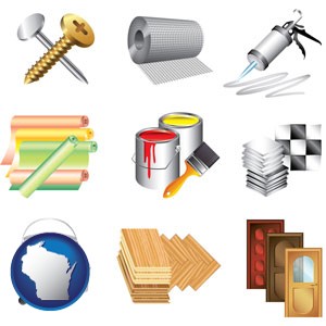 representative building materials - with Wisconsin icon