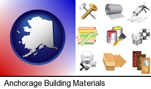 Anchorage, Alaska - representative building materials