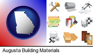 Augusta, Georgia - representative building materials