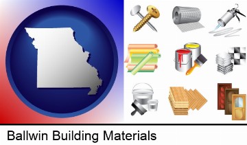representative building materials in Ballwin, MO