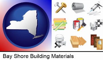 representative building materials in Bay Shore, NY