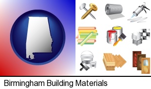 Birmingham, Alabama - representative building materials