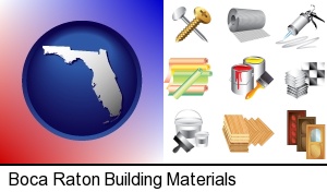 Boca Raton, Florida - representative building materials