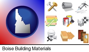 Boise, Idaho - representative building materials