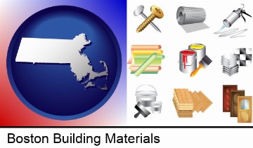 representative building materials in Boston, MA