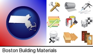 Boston, Massachusetts - representative building materials