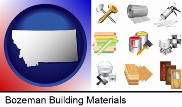 representative building materials in Bozeman, MT