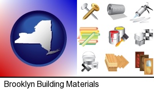 Brooklyn, New York - representative building materials