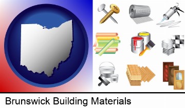 representative building materials in Brunswick, OH