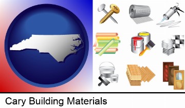 representative building materials in Cary, NC