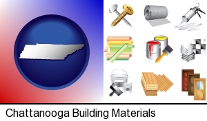 Chattanooga, Tennessee - representative building materials