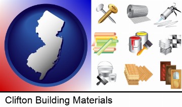 representative building materials in Clifton, NJ
