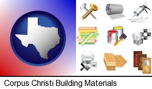 Corpus Christi, Texas - representative building materials