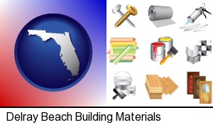 Delray Beach, Florida - representative building materials