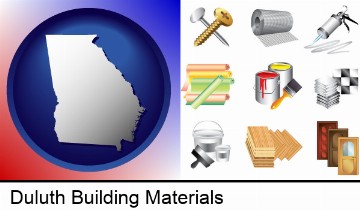 representative building materials in Duluth, GA