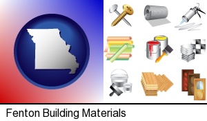 Fenton, Missouri - representative building materials