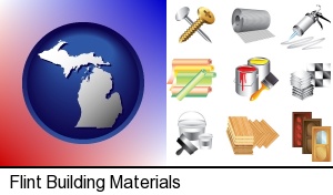 Flint, Michigan - representative building materials