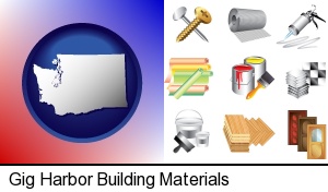 representative building materials in Gig Harbor, WA