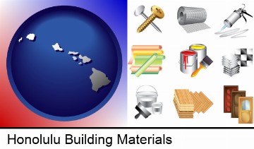 representative building materials in Honolulu, HI