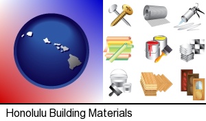 Honolulu, Hawaii - representative building materials