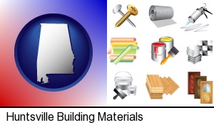 Huntsville, Alabama - representative building materials