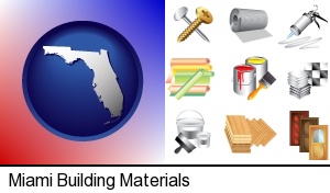 Miami, Florida - representative building materials