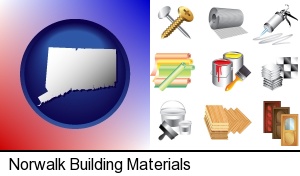 Norwalk, Connecticut - representative building materials