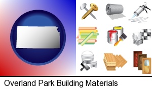 Overland Park, Kansas - representative building materials