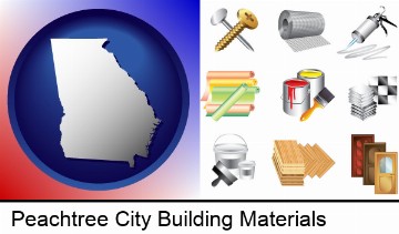 representative building materials in Peachtree City, GA