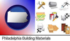 Philadelphia, Pennsylvania - representative building materials