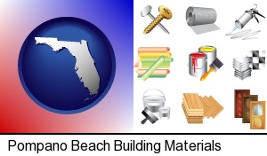 Pompano Beach, Florida - representative building materials