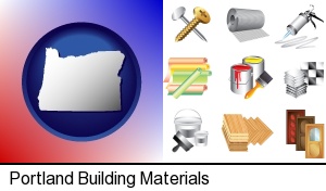 Portland, Oregon - representative building materials