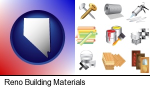 Reno, Nevada - representative building materials