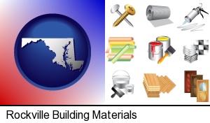 Rockville, Maryland - representative building materials